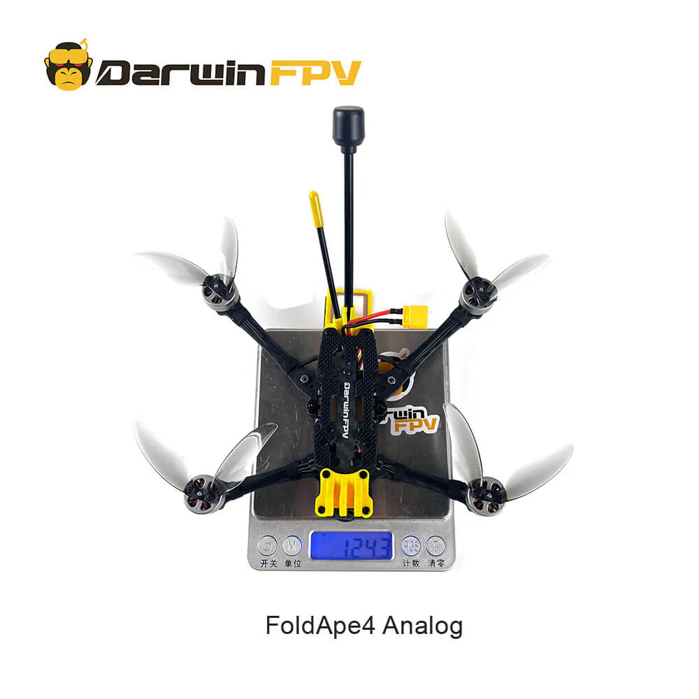 DarwinFPV FoldApe4 4 Inch Folding Long Range FPV Drone with GPS - Image 5