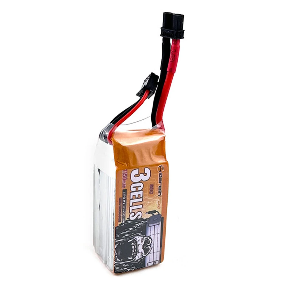 DarwinFPV 3S 1150mAh 60C 11.4V FPV Drone Battery