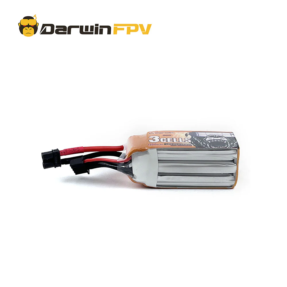 DarwinFPV 3S 1150mAh 60C 11.4V FPV Drone Battery - Image 2