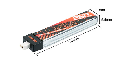 LAVA 1S 260mAh 80C Battery - Image 2