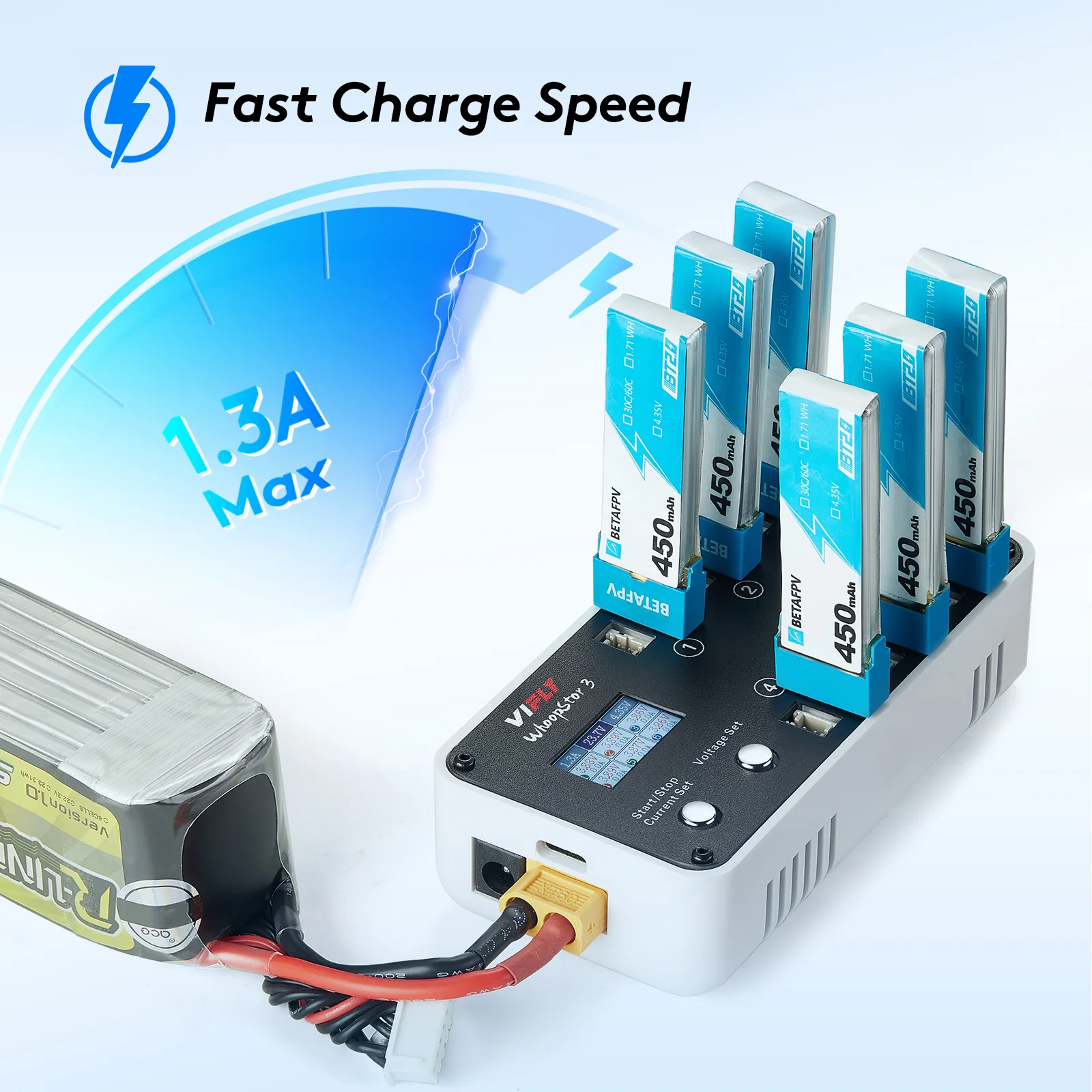 VIFLY WhoopStor 3 - 1S Battery Storage Charger and Discharger - Image 2