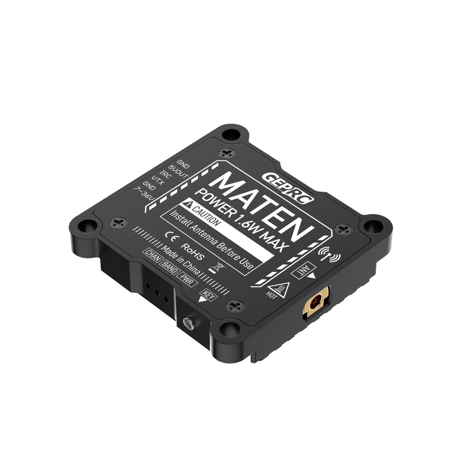 GEPRC MATEN 5.8G 1.6W VTX - Image 3