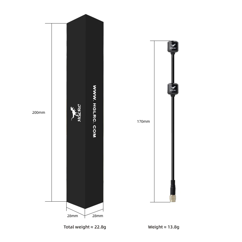 HGLRC 5.8G Hammer Dual Antenna - Image 6