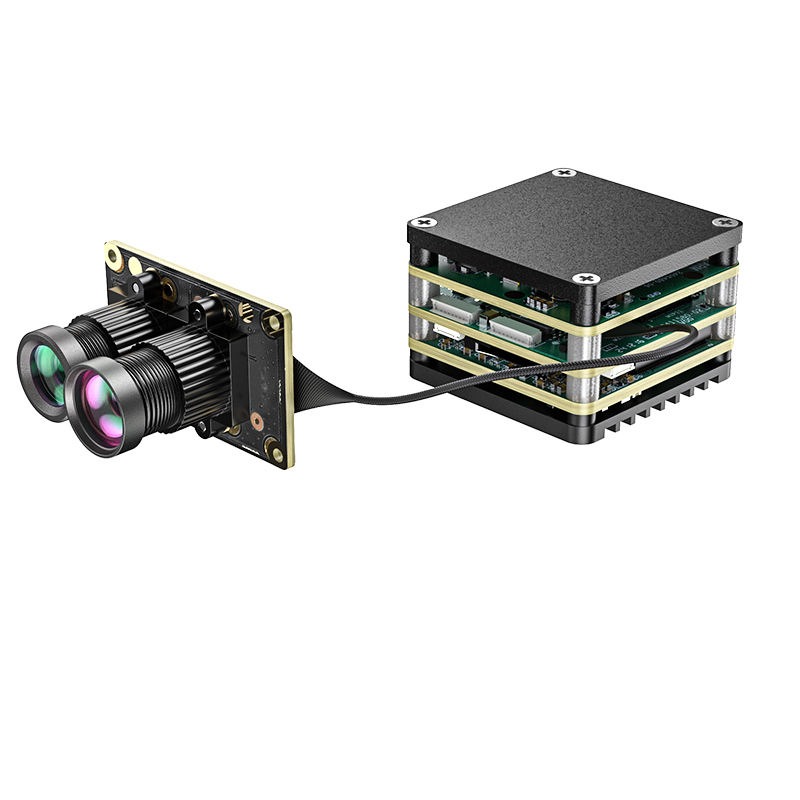 AI VisionCube D FPV Drone Tracking System 50 Targets Human/Car Detection Trajectory Prediction Auto Lock (1200M Range)
