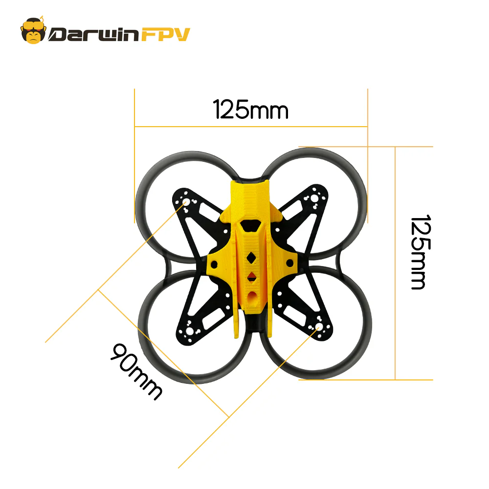 DarwinFPV CineApe20 FPV Drone Frame - Image 5