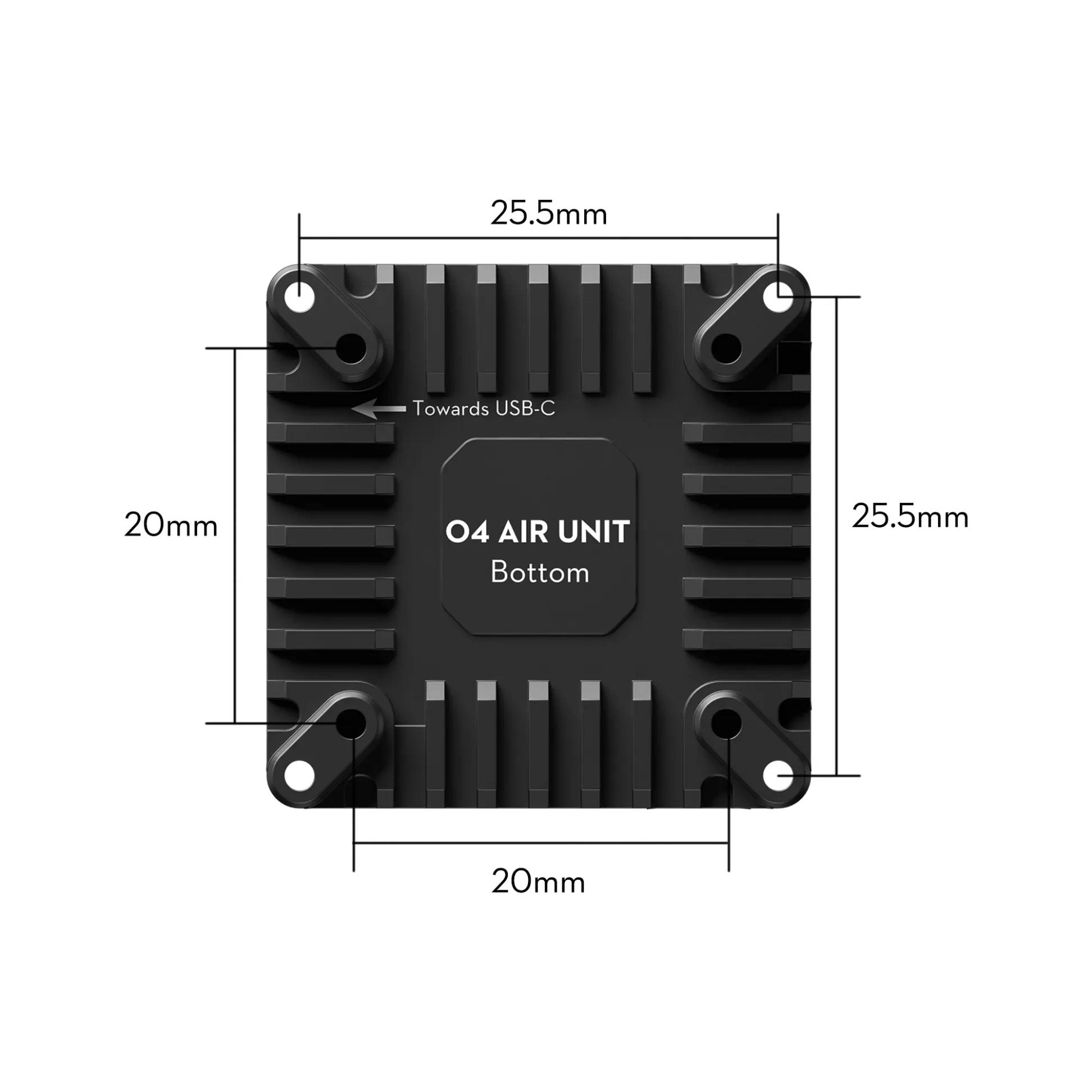 Flywoo O4 Air Unit Cooling CNC Kit combo (18mm) - Image 2