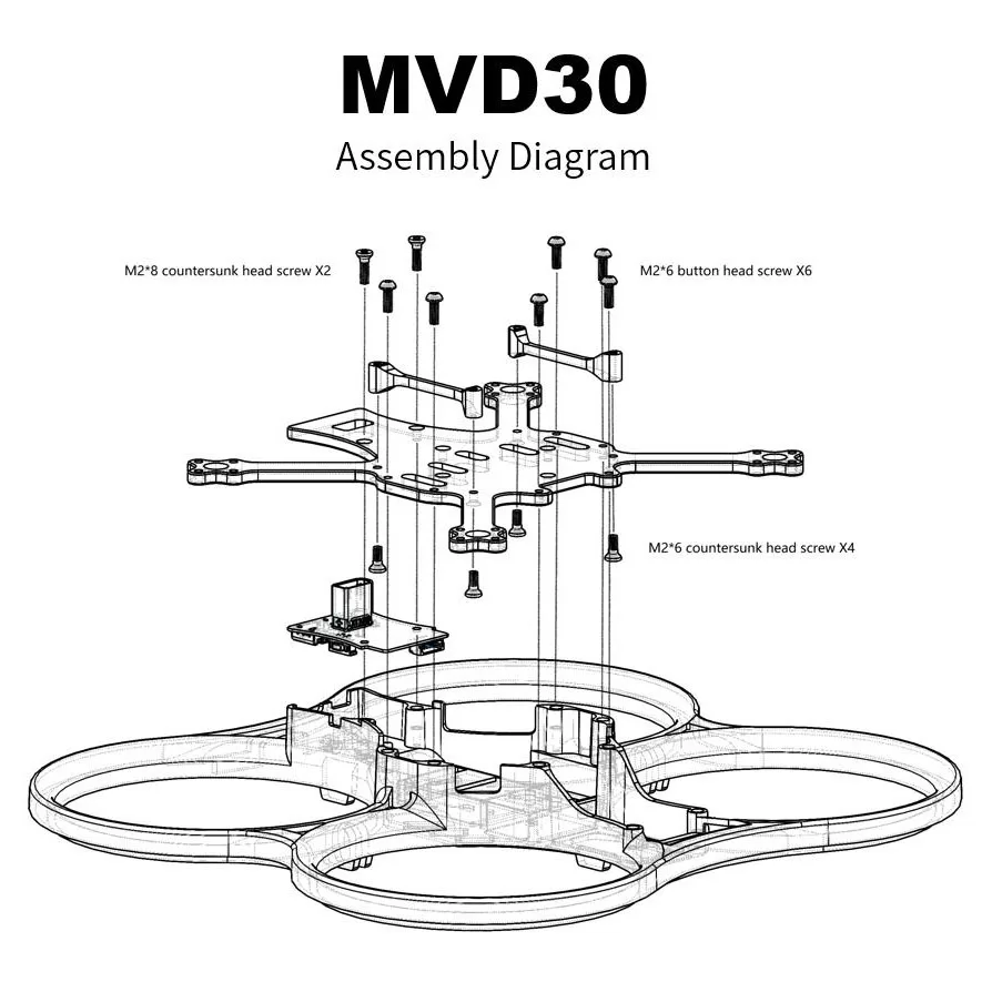 MicoAir MVD30 O4 Frame - Image 3