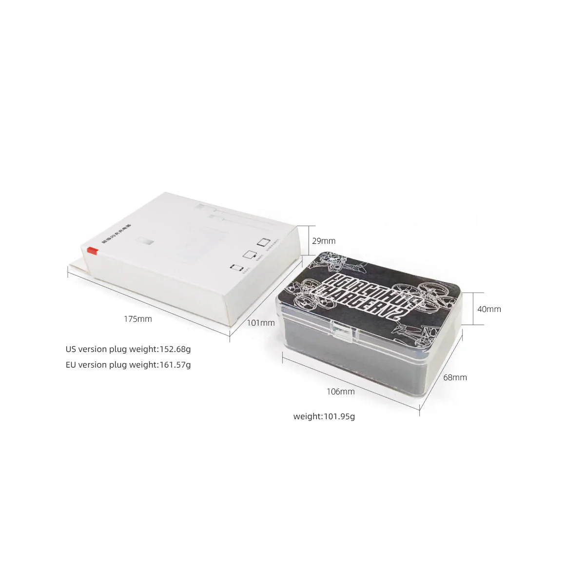 HGLRC Thor 1S Charger V2 Racing Model FPV drone Lithium Battery 6-way Charging Board Charger - Image 6