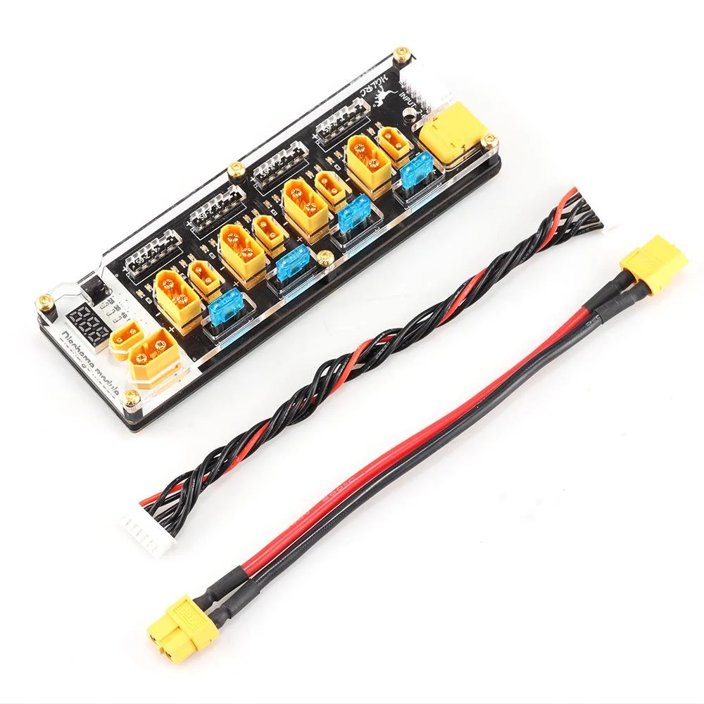 HGLRC Thor Lipo Battery Balance Charger Board Pro 40A XT60 XT30 Plug 2-6S Integrated with Lipo Discharger for IMAX B6 ISDT Q6 Nano HOTA D6 Pro P6 - Image 3