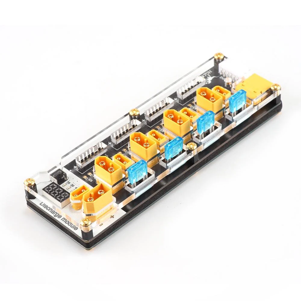 HGLRC Thor Lipo Battery Balance Charger Board Pro 40A XT60 XT30 Plug 2-6S Integrated with Lipo Discharger for IMAX B6 ISDT Q6 Nano HOTA D6 Pro P6