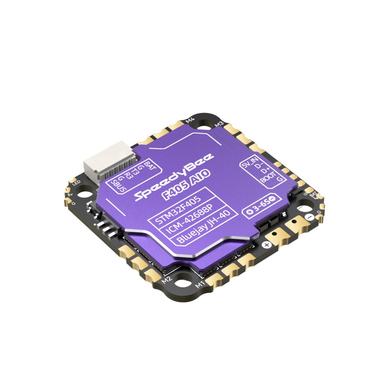 SpeedyBee F405 AIO 40A Bluejay 25.5x25.5 3-6S Flight Controller - Image 7