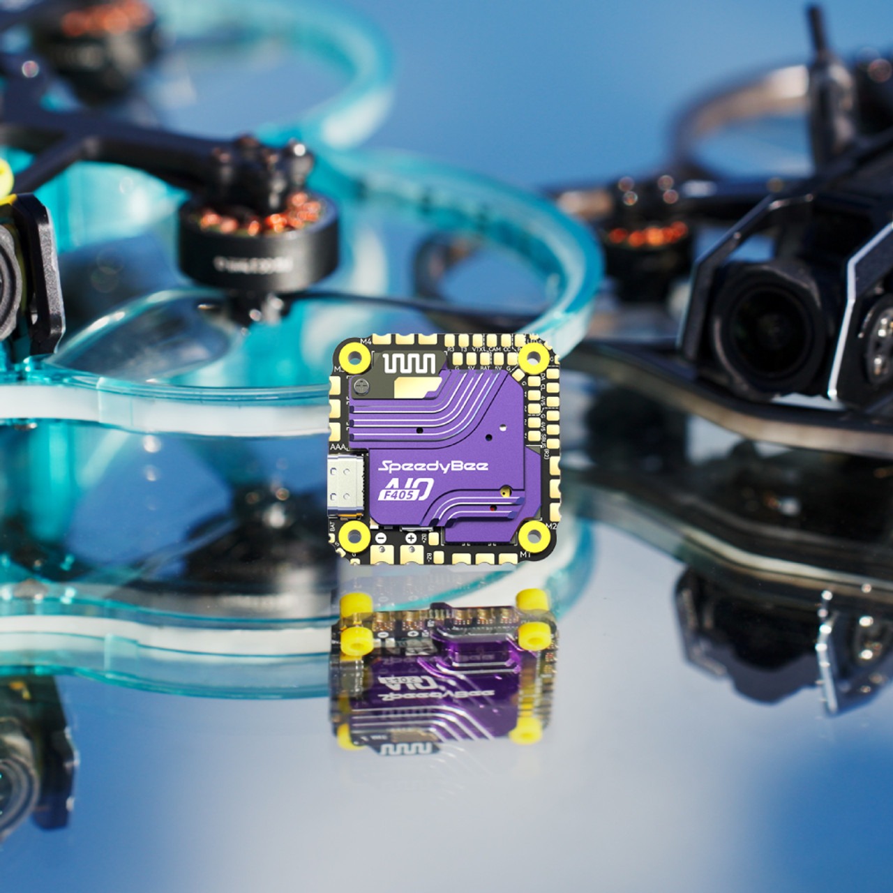 SpeedyBee F405 AIO 40A Bluejay 25.5x25.5 3-6S Flight Controller - Image 5