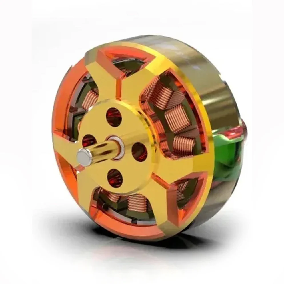 RCINPOWER GTS V3 1303 8000kv Motor - Gold Orange - Image 2