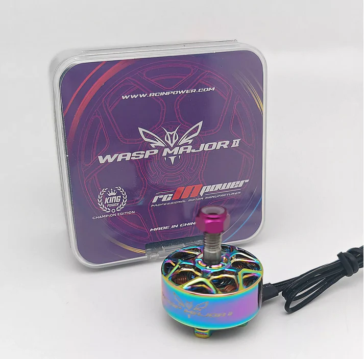 RCINPower Wasp Major V2 22.6-6.6 2160kv Champion Edition Motor - Image 3
