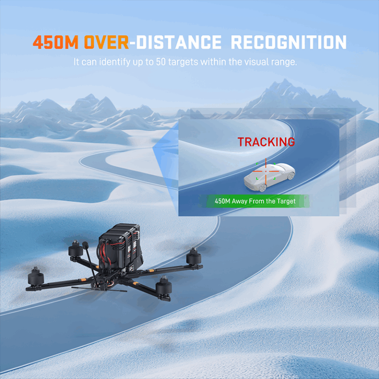 AI VisionCube S FPV Drone Tracking System 50 Targets Human/Car Detection, Trajectory Prediction & Auto Lock (450M Range) - Image 5
