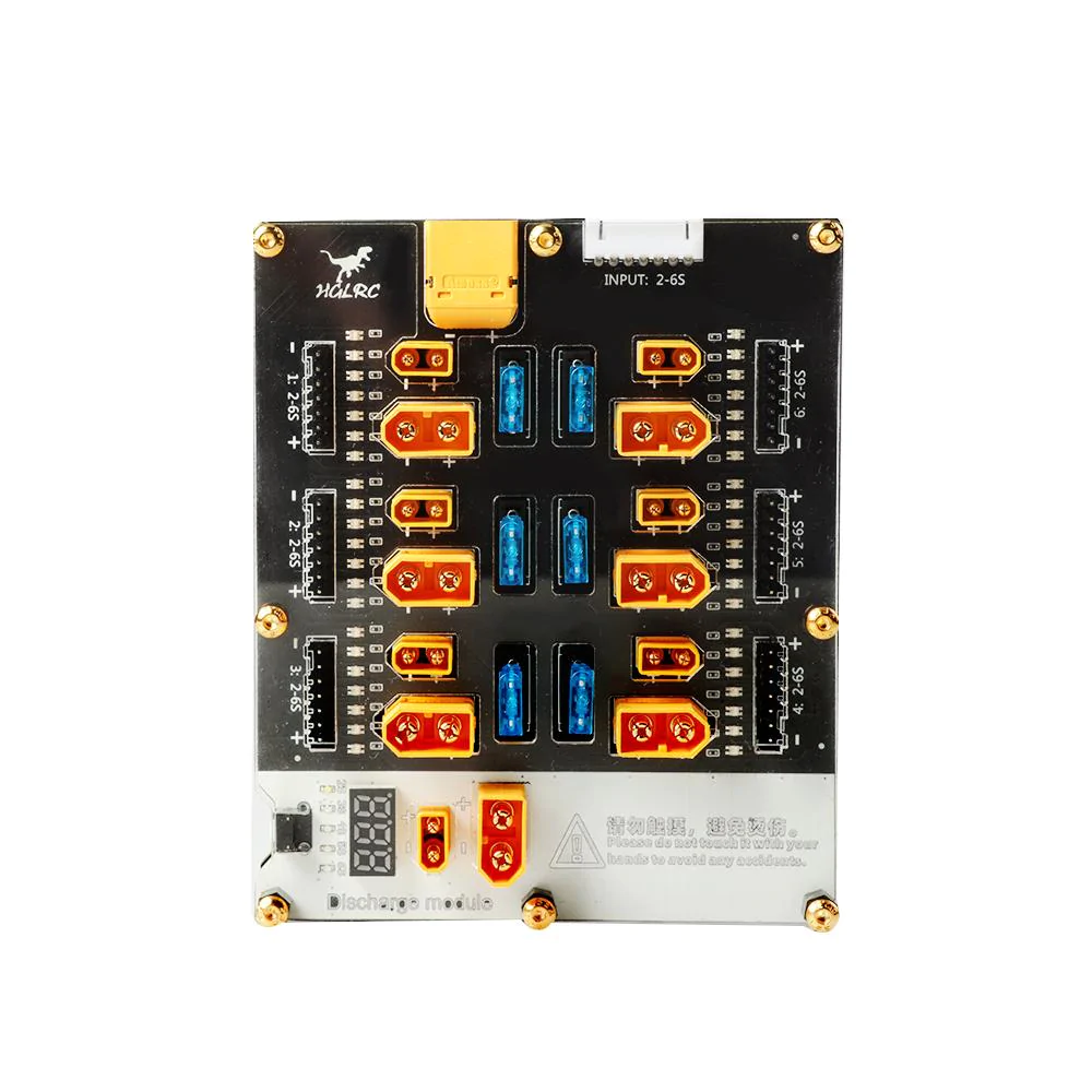 HGLRC Thor 6 Pro Lipo Battery Balance Charger Board Pro XT60 XT30 Plug 2-6S Lipo Discharger