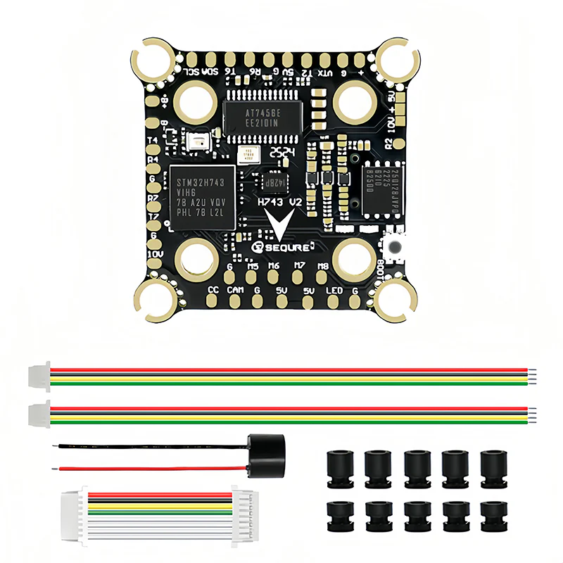 SEQURE H743 V2 ICM42688P FC 4-8S Dual BEC For X8 Racing Aerial Photography Freestyle - Image 2
