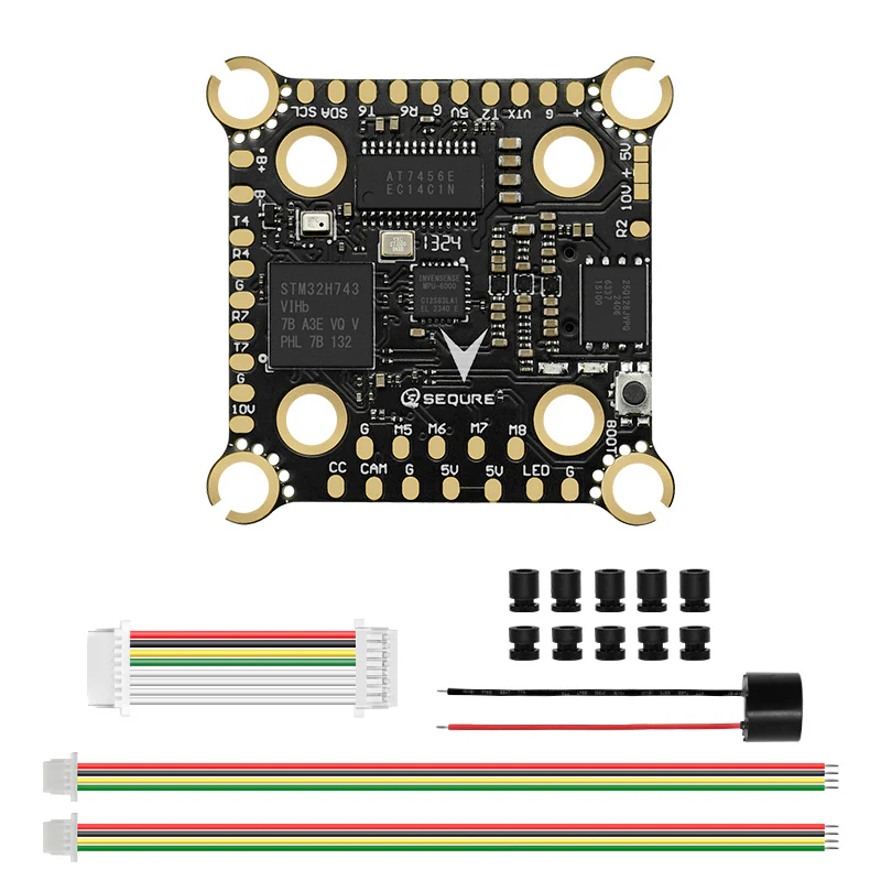 SEQURE H743 MPU6000 FC 4-8S Dual BEC For X8 Racing Aerial Photography Freestyle - Image 3