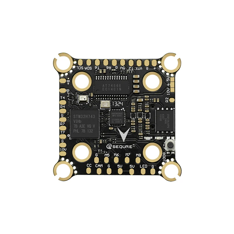 SEQURE H743 MPU6000 FC 4-8S Dual BEC For X8 Racing Aerial Photography Freestyle