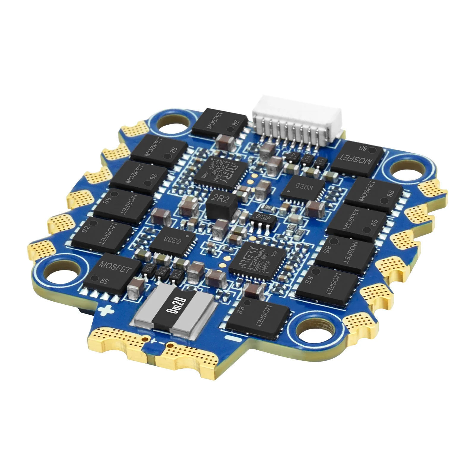 SEQURE Blueson A2 6S 8S 70A ESC with AM32 or BLHeli_32 Firmware 128KHz 4IN1 ESC for FPV Drones Racing and Freestyle - Image 5