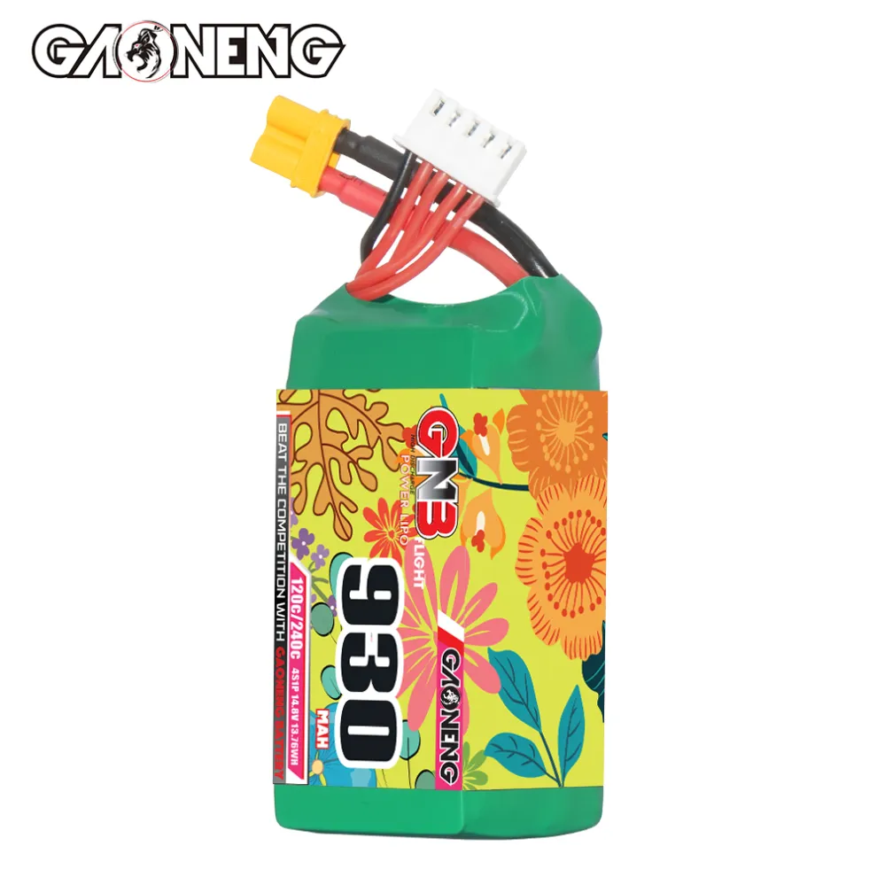 GNB 4S 14.8V 930mAh 120C XT30 LiPo Battery - Image 4