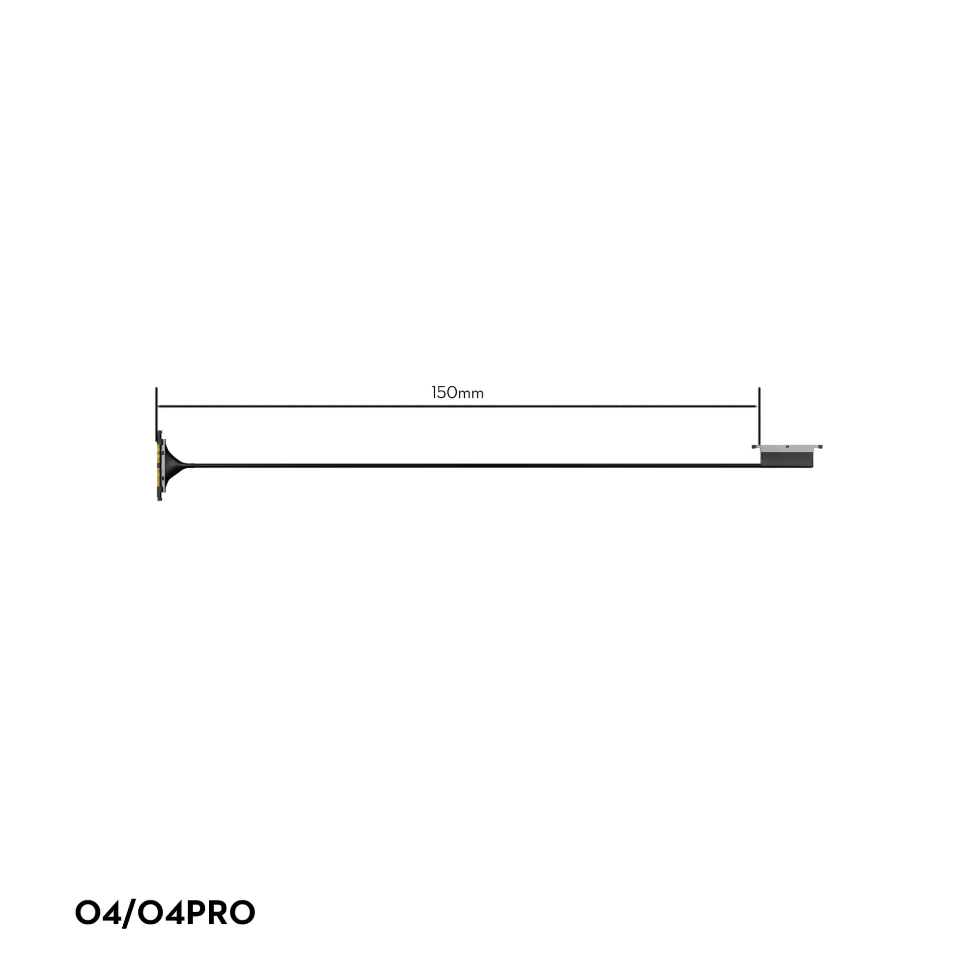 Flywoo flexible DJI O4 / O4 Pro Coaxial Cable