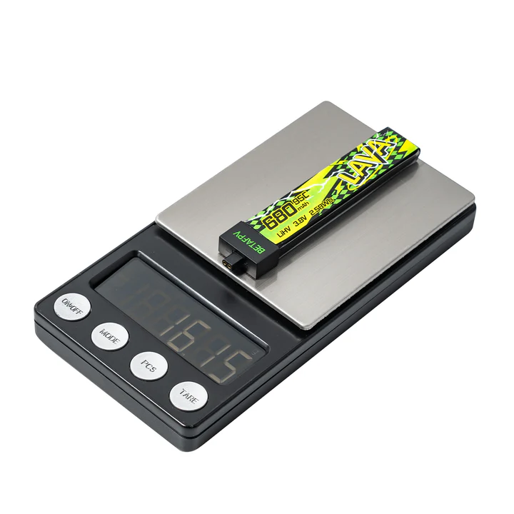 BetaFPV LAVA II 1S 680mAh 95C LiHV Battery BT2.0 1PCS - Image 2