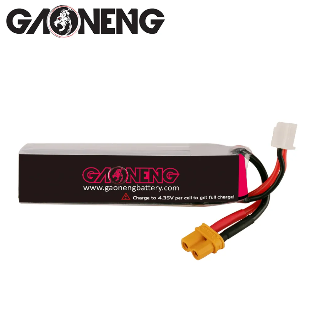 GAONENG GNB LiHV 3S 11.4V 720mAh 100C XT30 LiPo Battery - Image 3