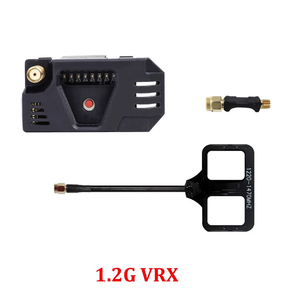 HGLRC RC ZEUS 1.2Ghz 4.5W VTX 8CH 25mW 800mW Switchable 1.2G 8Ch VRX FPV System - Image 3