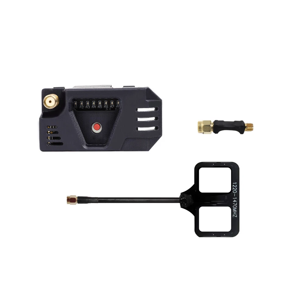 HGLRC RC ZEUS 1.2Ghz 4.5W VTX 8CH 25mW 800mW Switchable 1.2G 8Ch VRX FPV System - Image 6