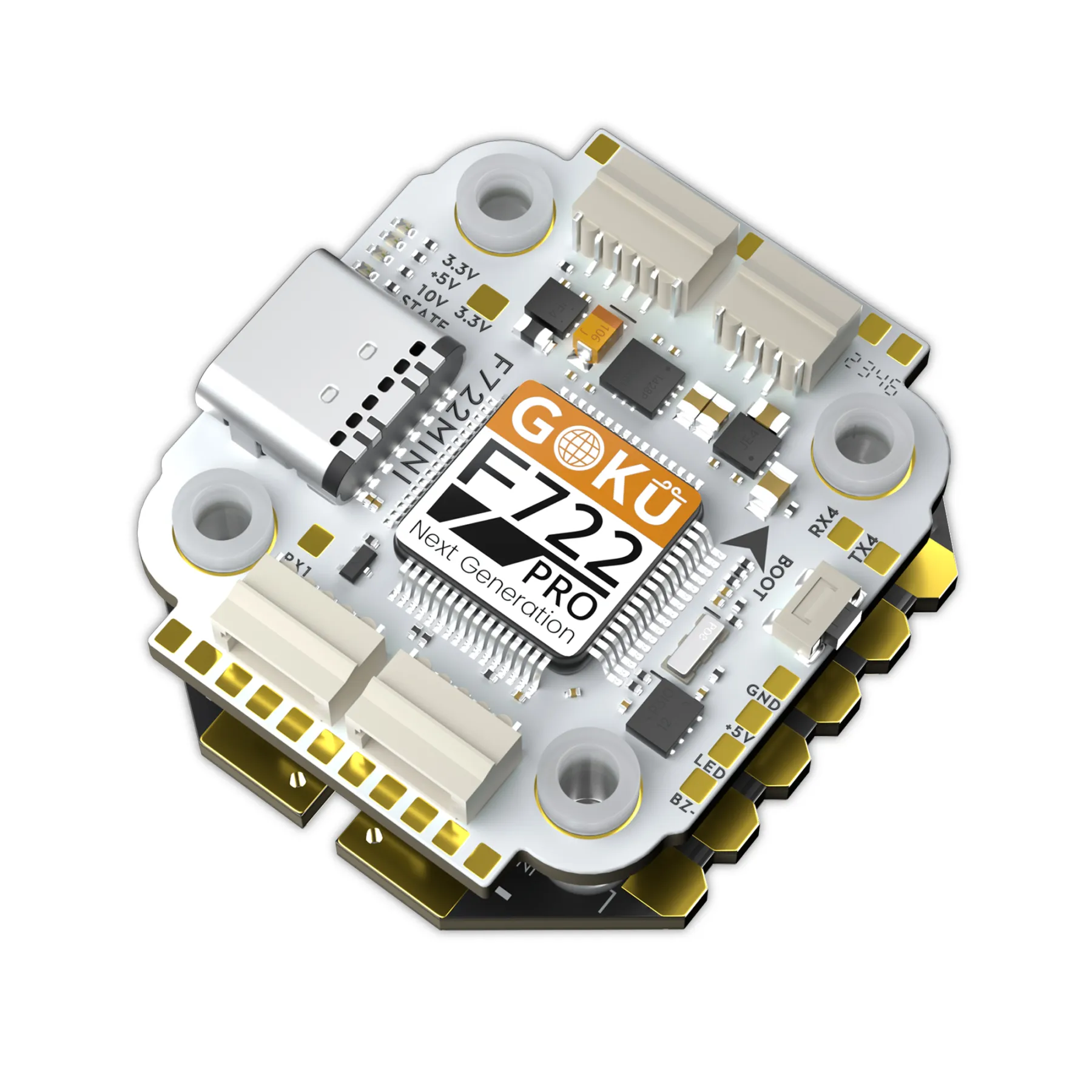GOKU F722 Pro Mini V2 45A 32Bit 128K 20X20 Stack Plug&Play O4 / O4 Pro AM32 - Image 2