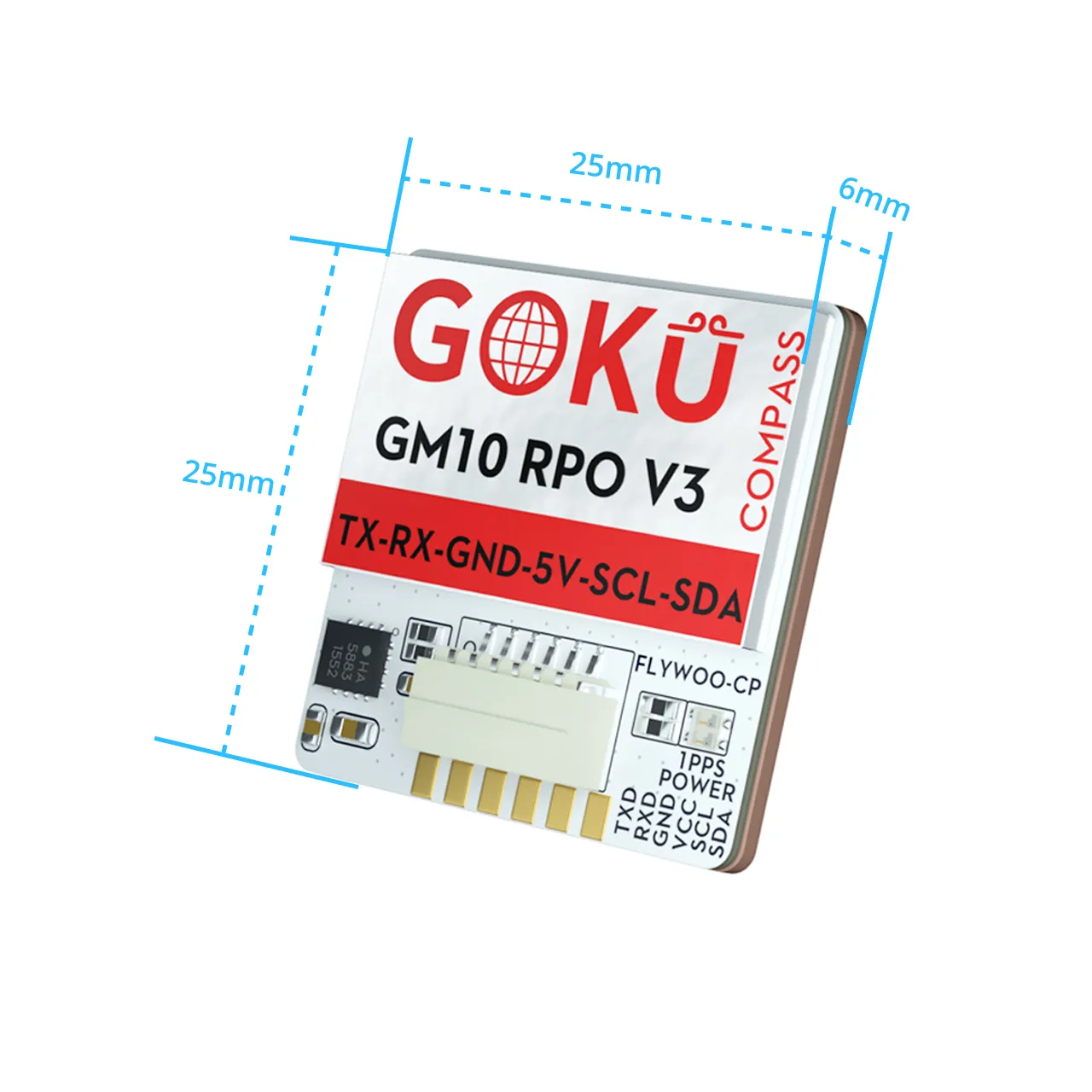 Flywoo GOKU GM10 Pro V3 GPS w/compass - Image 2